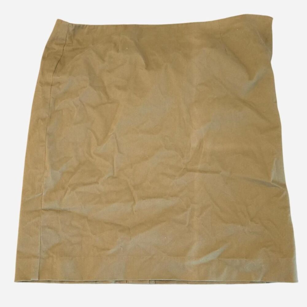 Womens‎ moss green pencil skirt by J. Jill size 10 (L4)